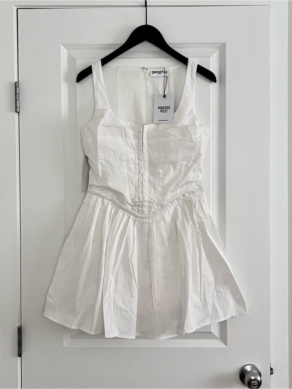 Gorgeous White Princess Polly Mini Dress - Picture 2 of 6